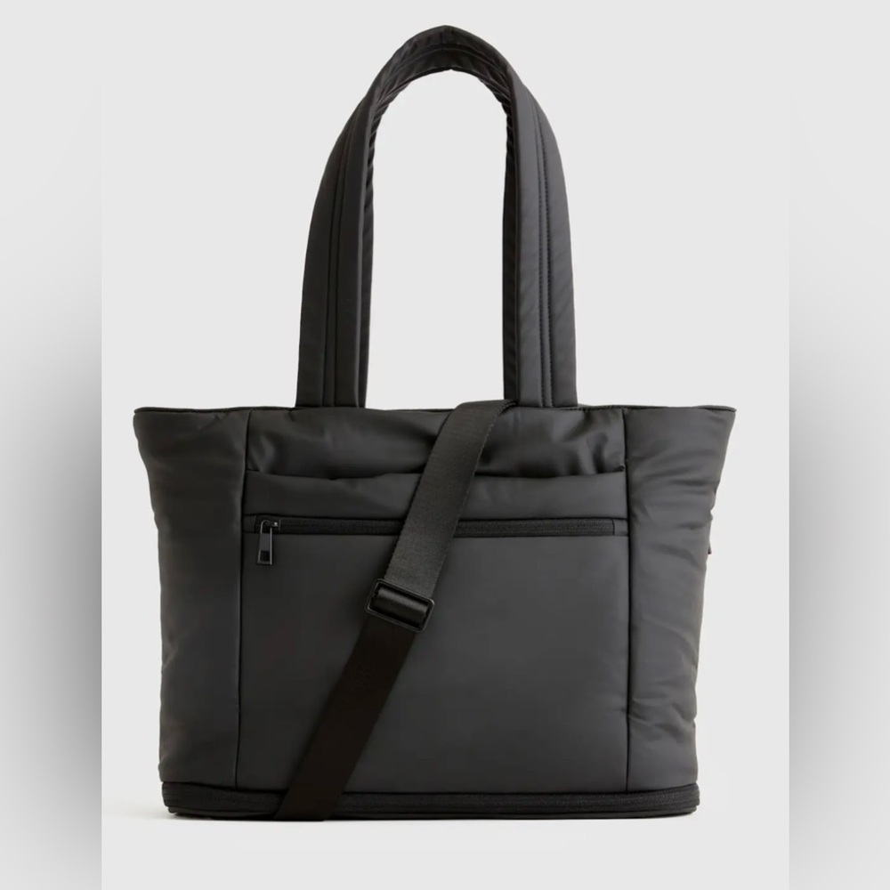 Quince Water Repellent Puff Expandable Tote